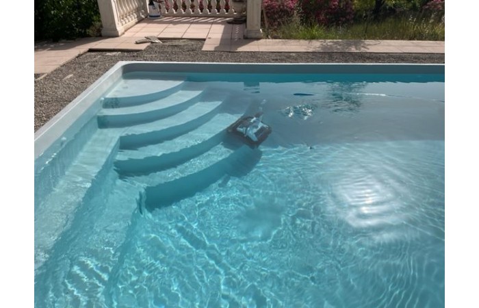 Piscine Satina 10X4X1.50 LED COULEUR