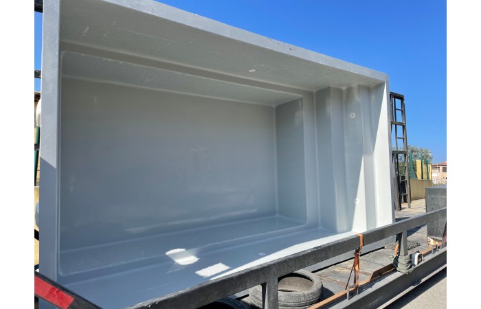 PISCINE GIGARO4 4.50x2.20x1.40 VOLET...