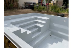 Piscine Caros 5x3x1.50 LED... 2